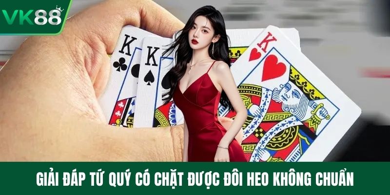 Giải đáp tứ quý có chặt được đôi heo không chuẩn