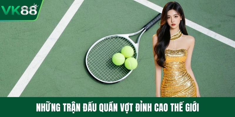 Những trận đấu quần vợt đỉnh cao thế giới