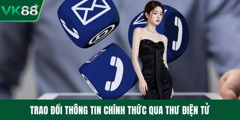 Trao đổi thông tin chính thức qua thư điện tử